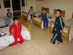 Children of our Boarding Department with their Christmas Presents