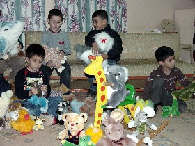 BBW & EMS Toys with JLSS Children