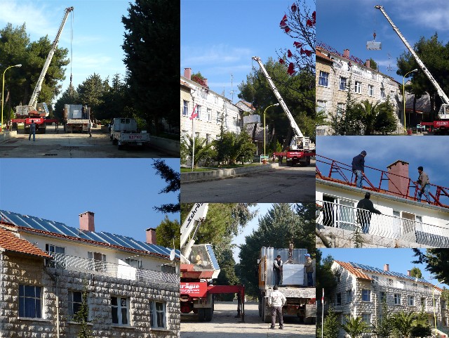 BibleLands Solar Water Heating Project