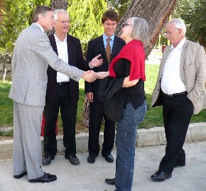 Ambassador Barras Meeting Swiss Delegation
