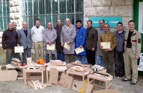 Receiving Certificates at the End of the Course