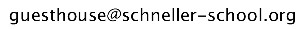 Email of Guesthouse Manager 
