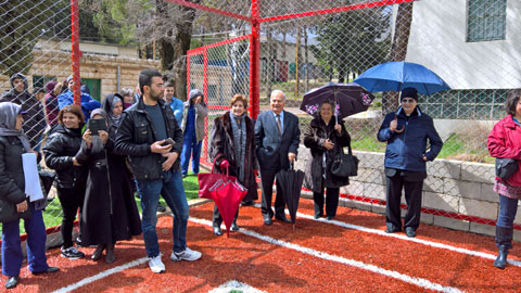 Inauguration of Martin Ruopp Football Field