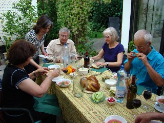 Dinner at Schmitter House
